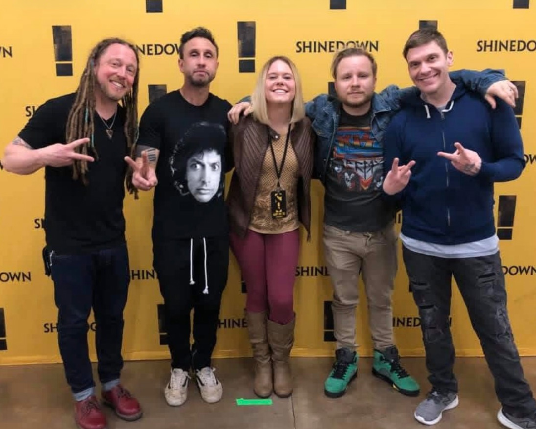 Shinedown group photo