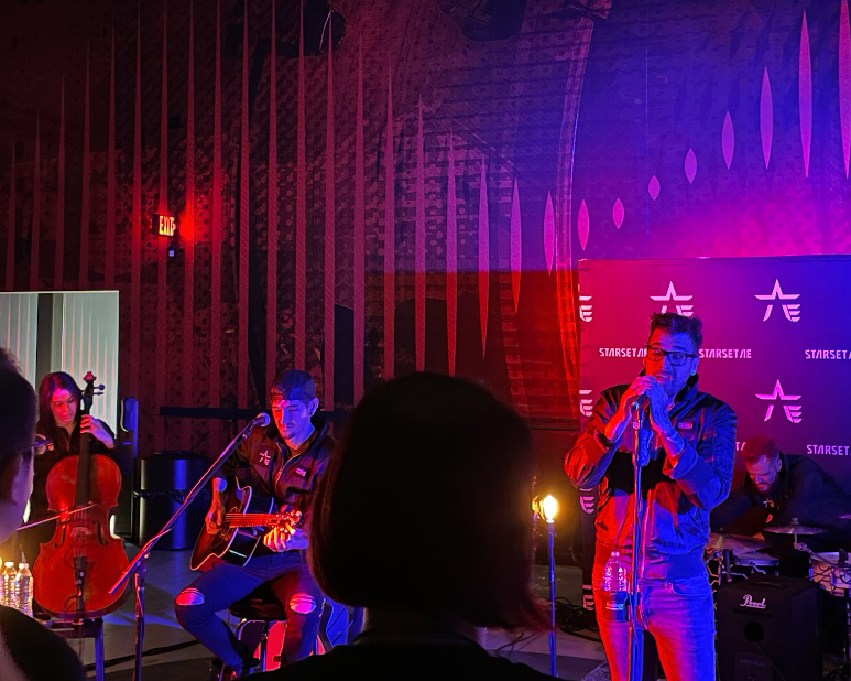 Starset performing concert