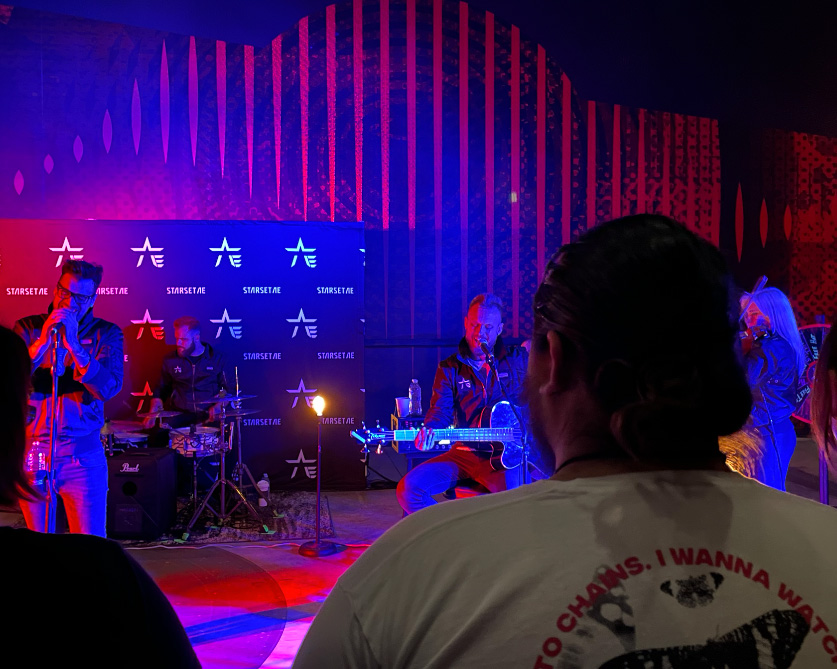Starset performing concert