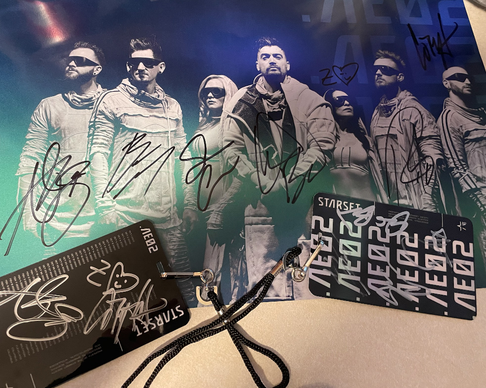 picture of autographed poster
