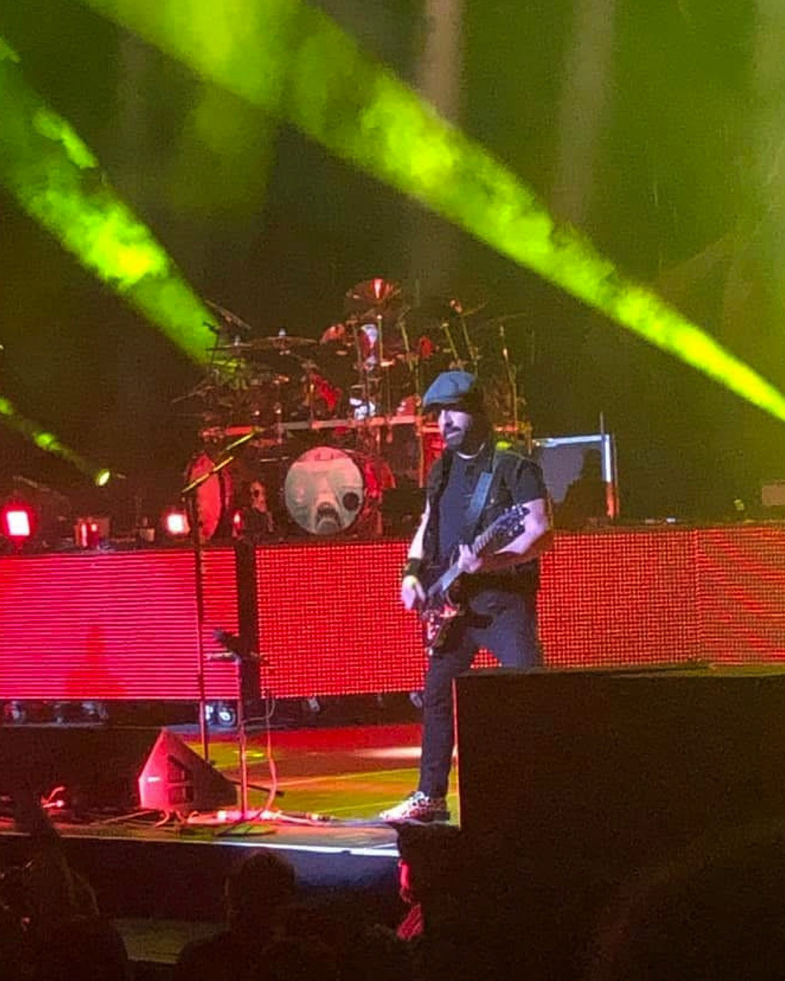 guitarist on stage