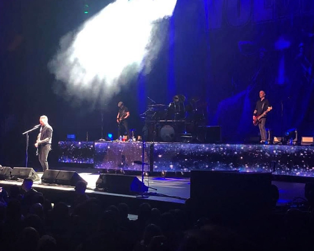 band on stage